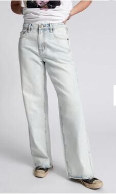 OneTeaspoon Jackson Wide Leg Jeans Blue Latte Light Wash y2k skater $188 Sz 27